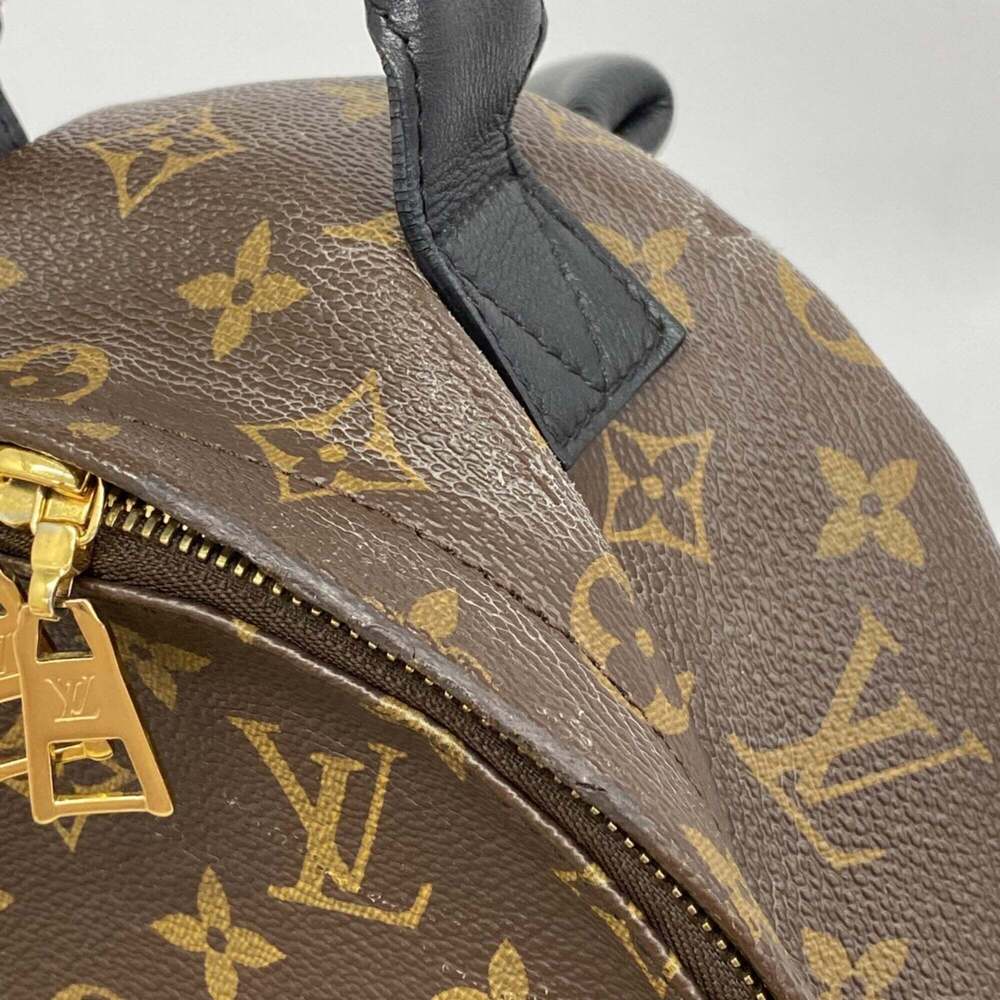 LOUIS VUITTON Authentic Brown Monogram Backpack - Picture 6 of 11